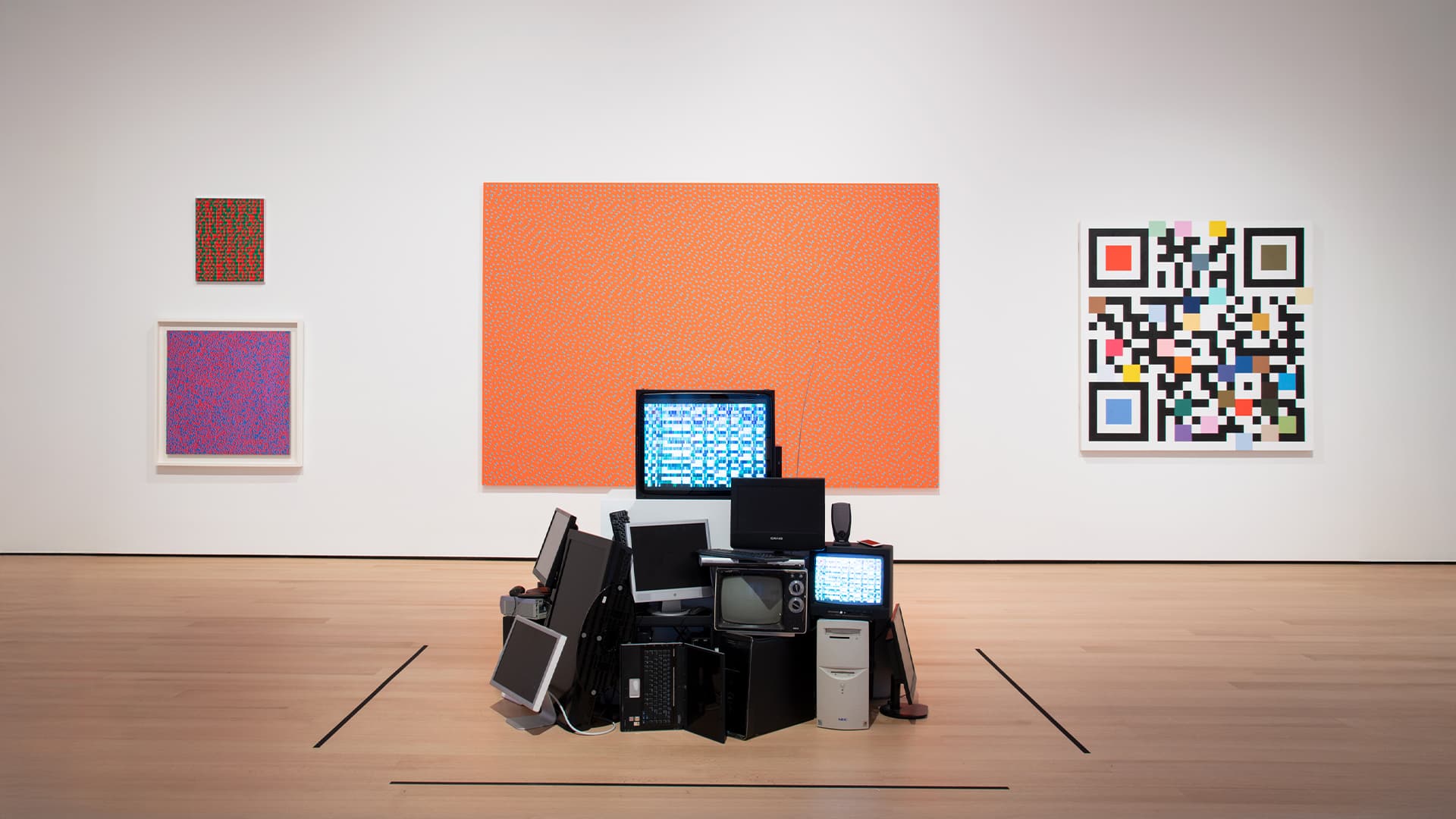 Electric Op at the Buffalo AKG Art Museum